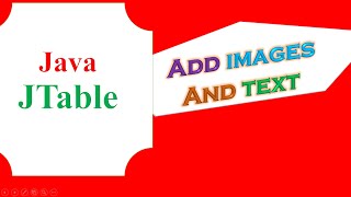 Java JTable Ep.20 : Custom - Add Both Images and Text In Column [AbstractTableModel]