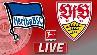 🔴Hertha BSC - VfB Stuttgart | Bundesliga 31. Spieltag | Liveradio