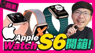 Apple Watch S6實測開箱｜跟S5差異實測在哪？血氧偵測、跌倒偵測、ECG開放？單圈錶環好用嗎？｜Apple Watch Series 6 Unboxing