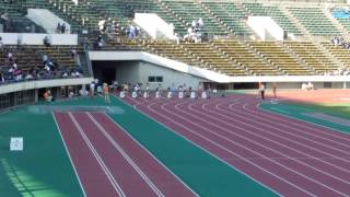 2015年度兵庫県中学陸上新人大会 女子2年100m決勝（+2.1）