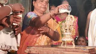అయ్యప్ప స్వామి పడిపూజలో అభిషేకములు #ayyappaswamidevastanamkoduru