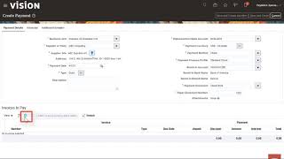 Payables | Create a Single Payment
