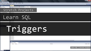 Learn SQL - 28 Triggers