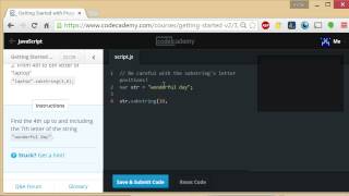 Codecademy Getting Started with Programming 22