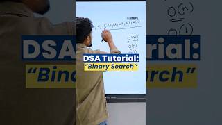 DSA Tutorial: Binary Search #python #datastructures #programming