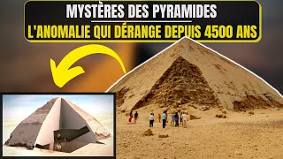 En Égypte que cache la MYSTÉRIEUSE ANOMALIE de cette PYRAMIDE ?