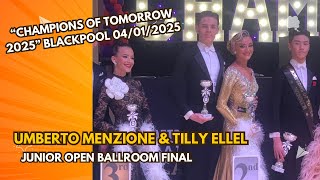 Final Junior Ballroom Open “Champions of Tomorrow 2025” Umberto Menzione \u0026 Tilly Rose Ellel