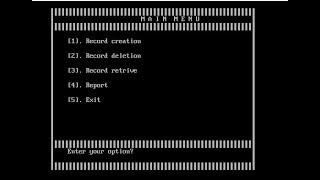DESIGNING MENU IN QBASIC