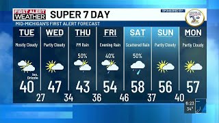 Super 7 Day First Alert Forecast: Chances for rain coming up
