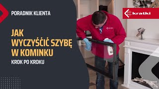 Jak wyczyścić szybę w kominku