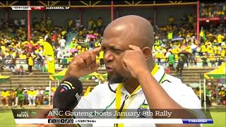 ANC | Gauteng Provincial January 8th Rally underway