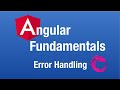 Angular | Error handling with observables
