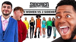 20 WOMEN VS 2 SIDEMEN: ANGRY GINGE & DANNY AARONS REACTION