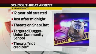 12-year-old in Sullivan Co. arrested after online threats