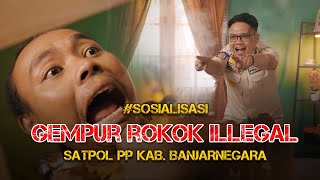 Sosialisasi Rokok Ilegal Satpol PP Kabupaten Banjarnegara