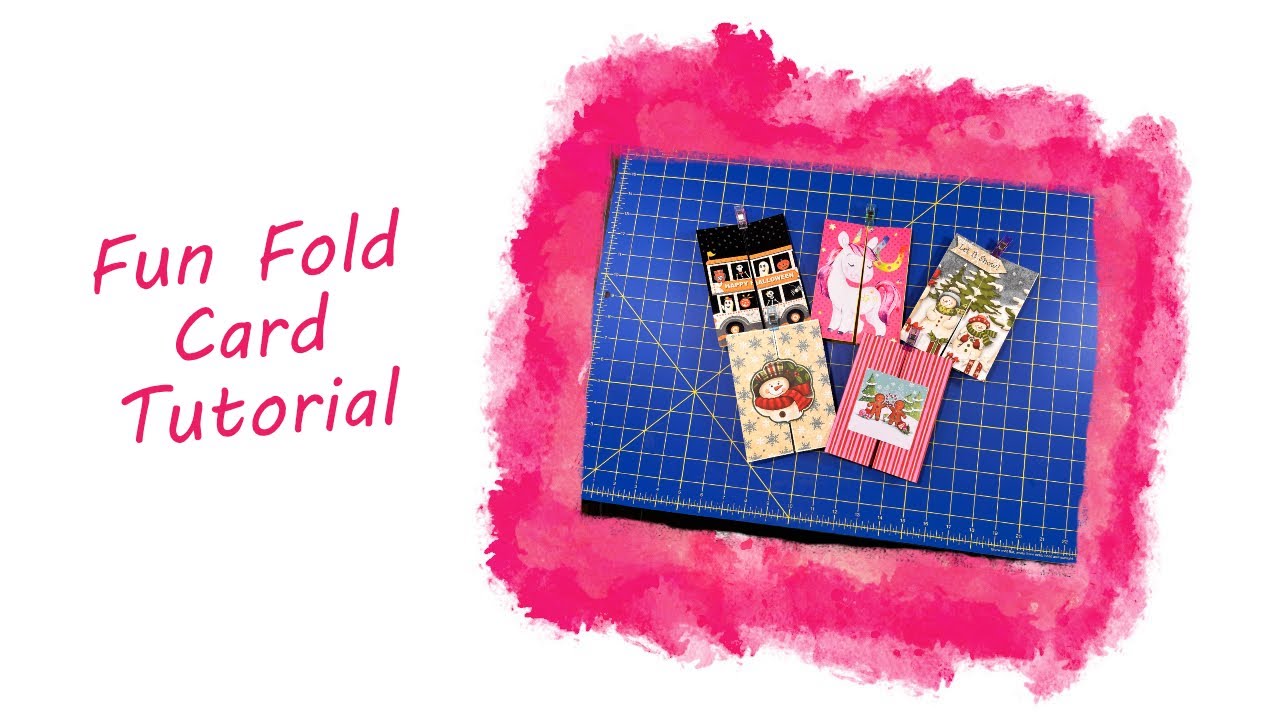 Fun Fold Card Tutorial Youtube