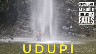 Close Call at Kudlu Theertha Waterfalls in Udupi | Top Places to visit in Karnataka