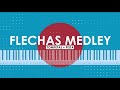 Medley Flechas 🏹 Notas de las Trompetas en piano  ▶ TUTORIAL  ◀