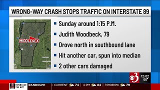 Wrong Way Driver Causes Multivehicle Crash On I 89 In Middlesex