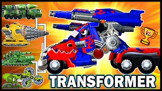 Full Transformers: Optimus Prime, Container, Drill Vehicle | Мультики про танки | Arena Tank Cartoon
