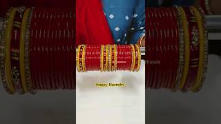 Red yellow pooja set #bangles #beautiful #ytshorts #youtubeshorts #shorts #bhojpuri