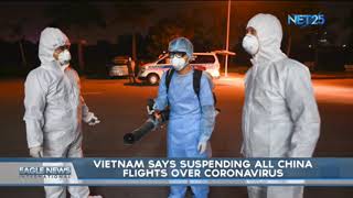 Vietnam says suspending all China flights over coronavirus