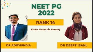 From 24k to Rank 14 in #NEETPG2022 Dr Adit Share his Journey