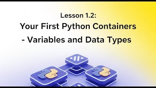 Lesson 2 Python Variables and Data Types Tutorial for Beginners 2025 | Learn Python Lesson
