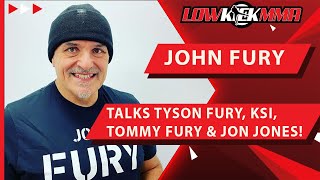John Fury Talks Tyson Fury vs. Francis Ngannou | Future Jon Jones Fight | Tommy Fury vs. KSI