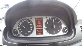 MERCEDES B200 TURBO 0-100 KM/H [W245]