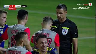 GOOOL! Slobozia - FCSB 1-2. Olaru înscrie dintr-un penalty CIUDAT! E decizia corectă? VAR a validat