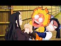 nezuko & zenitsu funny moments😳😂#demonslayer#kimetsu no yaiba#nezuko ¡ nezuko !....see inosuke !