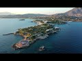 Λαγονήσι grand resort lagonissi athens riviera sunset by drone