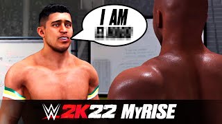 WWE 2K22 MyRISE - Hector Revealed His Secret To Me!