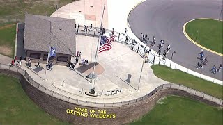 Oxford students walk out in support of Uvalde