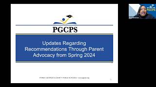 SECAC PGCPS March 2025 Town Hall FINAL