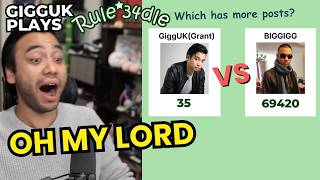 Gigguk LOSES His Mind Over Playing Rule34dle