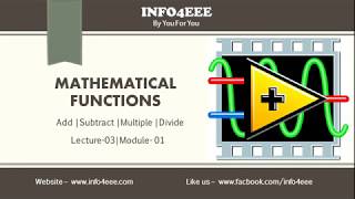 Mathematical Functions in LabVIEW #03