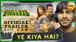 Quaid-e-Azam Zindabad | Official Trailer Reaction! 😳