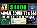 DELAYED? $1400 Stimulus Payment For SSI, SSA, SSDI, VA & RRB Recipients | Credit Viral