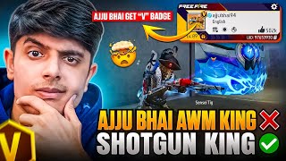 @TotalGaming093 PRANK 😅ON ANGRY YOUTUBER💢 AWM KING❌ SHOTGUN KING ✅GARENA FREE FIRE 🔥