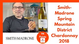 Smith-Madrone Spring Mountain District Chardonnay '18 94 Points (Napa Valley) #Chardonnay