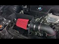 bmw cts intake u0026 ftp turbo inlet install f30 328i n20 plus revs u0026 turbo noises