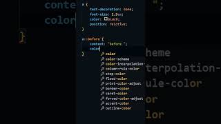 Before and after css pseudo elements