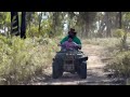 Out in the bush on the quad! 🚜🌲🇦🇺