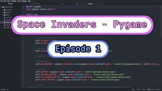 Space Invaders - Pygame | Episode 1 | Ali Awan