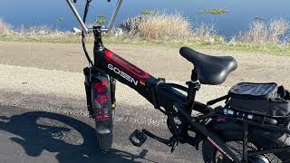 Ebike modification on the ( GOSEN  Q5 750w FAT TIRE FOLDING EBIKE)