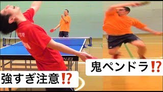 オールフォア型はペンドラに変身しても強いのか？【卓球知恵袋】Table Tennis