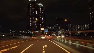 Tokyo night drive 東京 晴海 お台場 東京タワー 2022