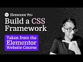 CSS Framework with Elementor